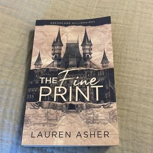 The fine print by Lauren Asher. Like new - read through once